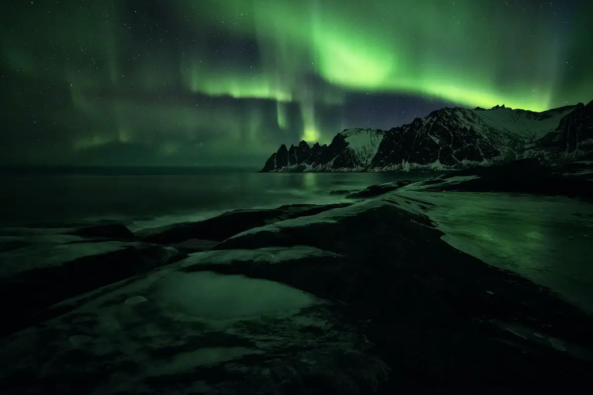 Aurores boréales de Senja