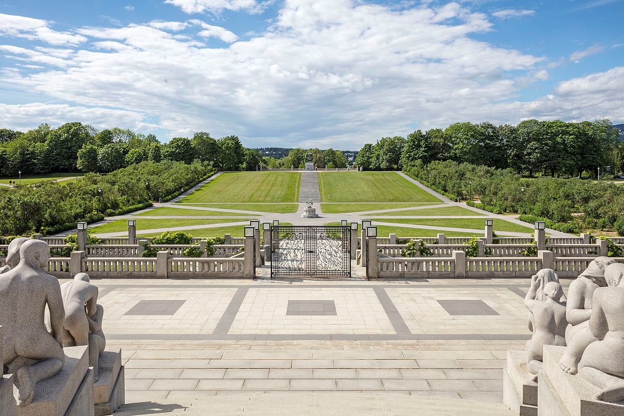 Trois grandes attractions norvégiennes - La Norvège aujourd'hui 13 Vigeland Park: activités