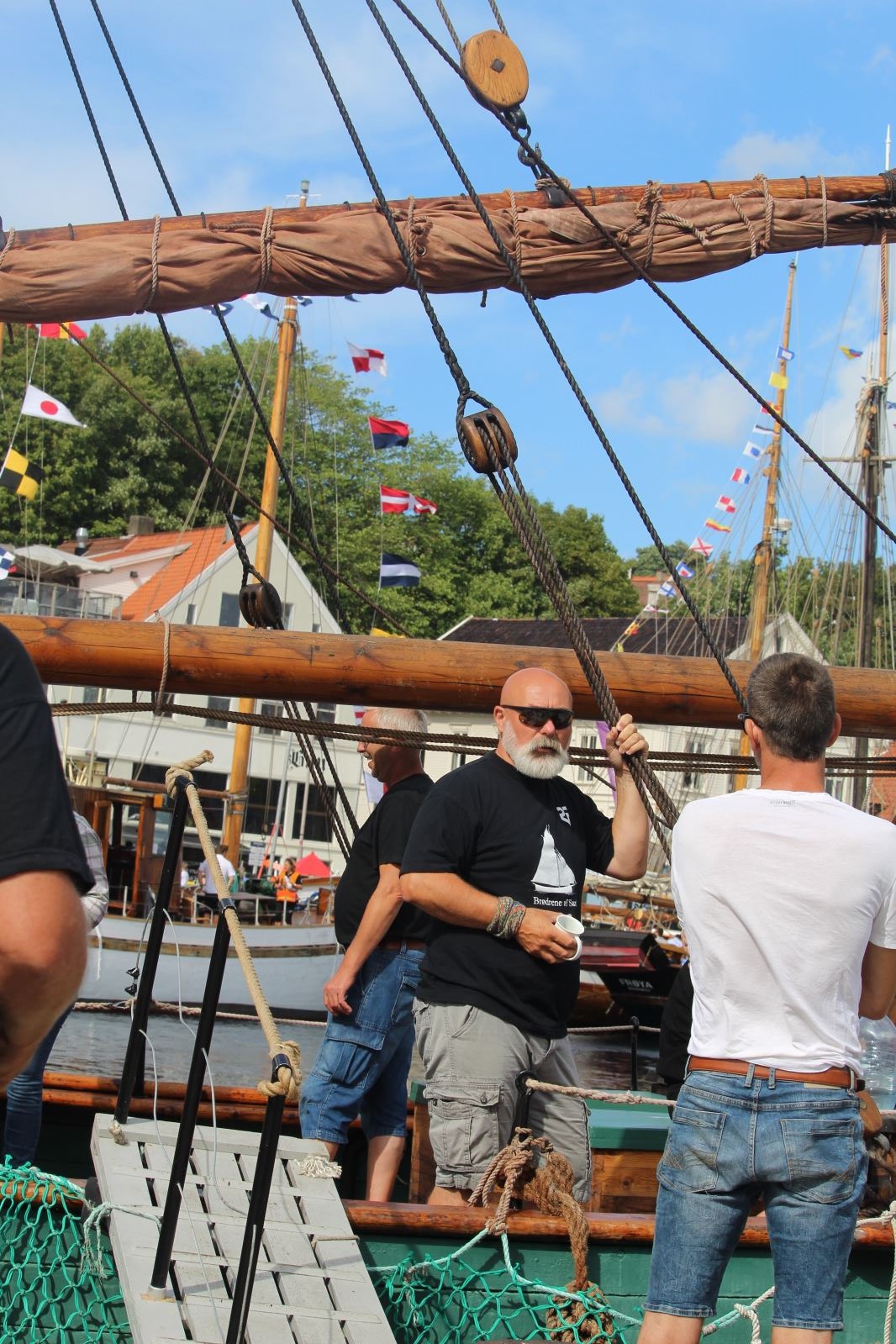 Courses de grands voiliers 2018, départ 595 Courses de grands voiliers 2018, départ - 594