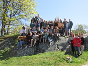 Qu'est-ce que l'American College of Norway? 10 Le personnel et les étudiants profitent d'une belle journée à Moss. Photo: ACN