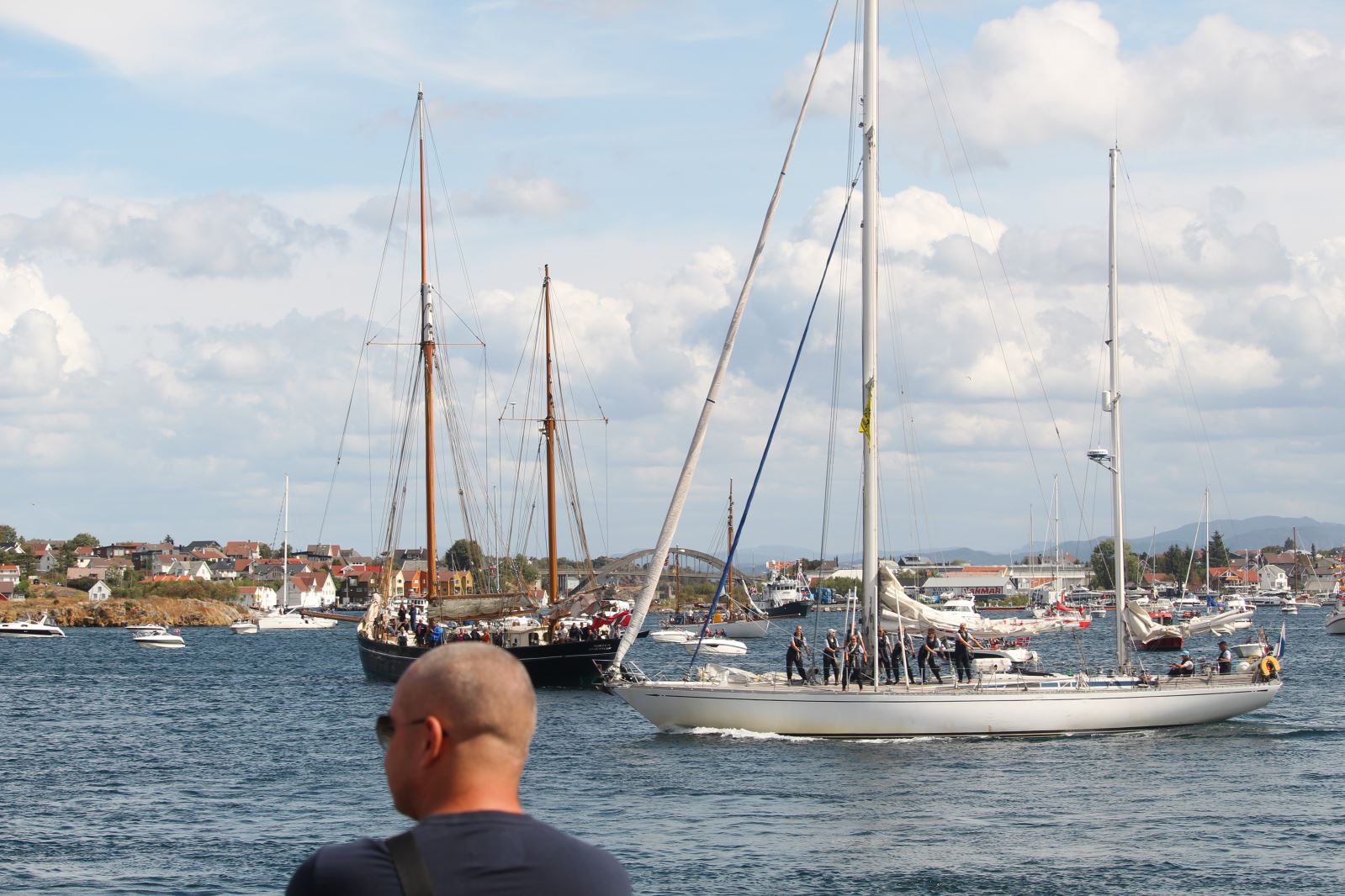 Courses de grands voiliers 2018, départ 605 Courses de grands voiliers 2018, départ - 604