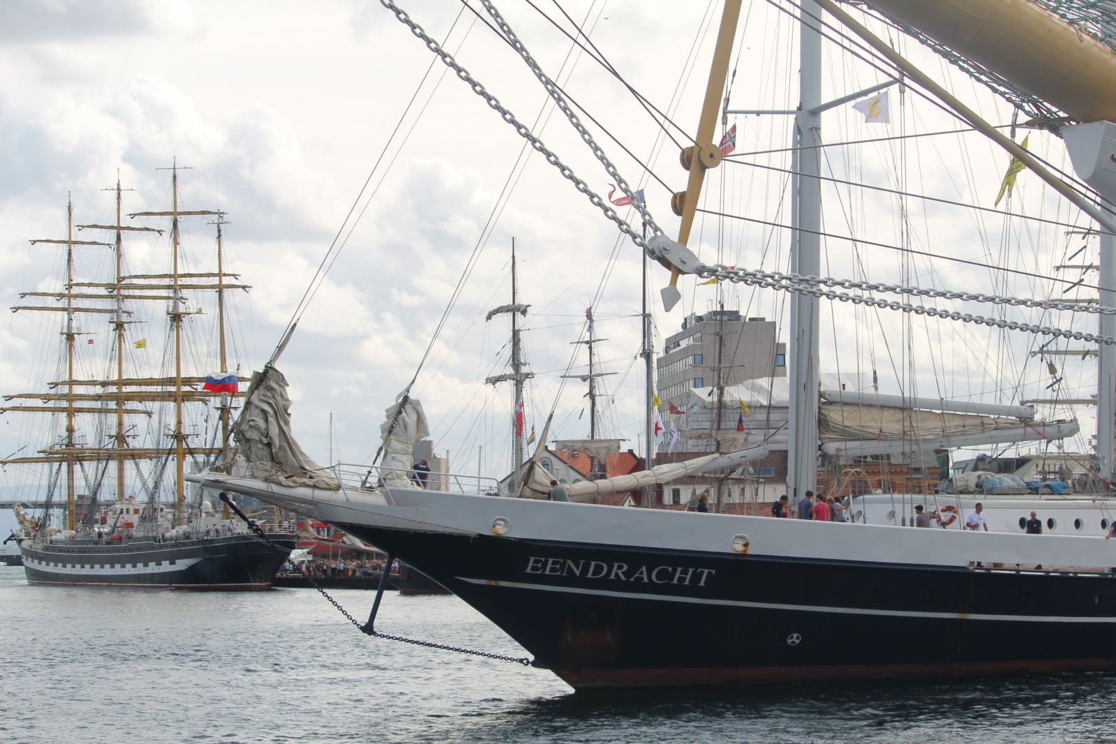 Courses de grands voiliers 2018, départ 609 Courses de grands voiliers 2018, départ - 608