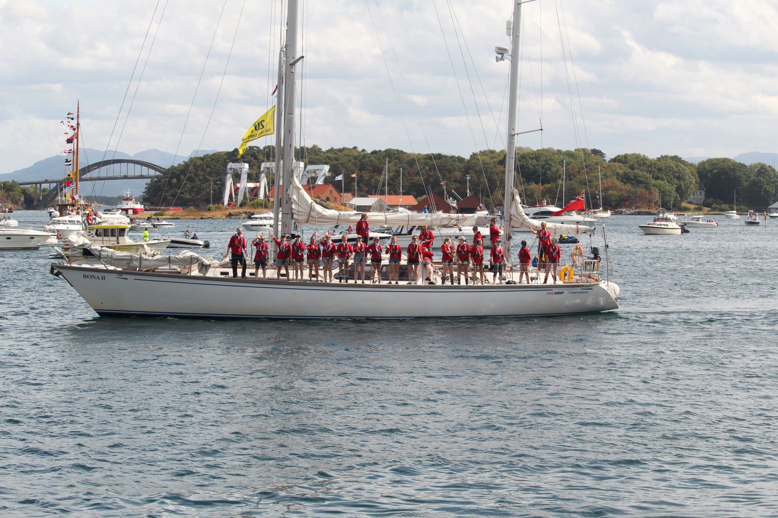 Courses de grands voiliers 2018, départ 613 Courses de grands voiliers 2018, départ - 612