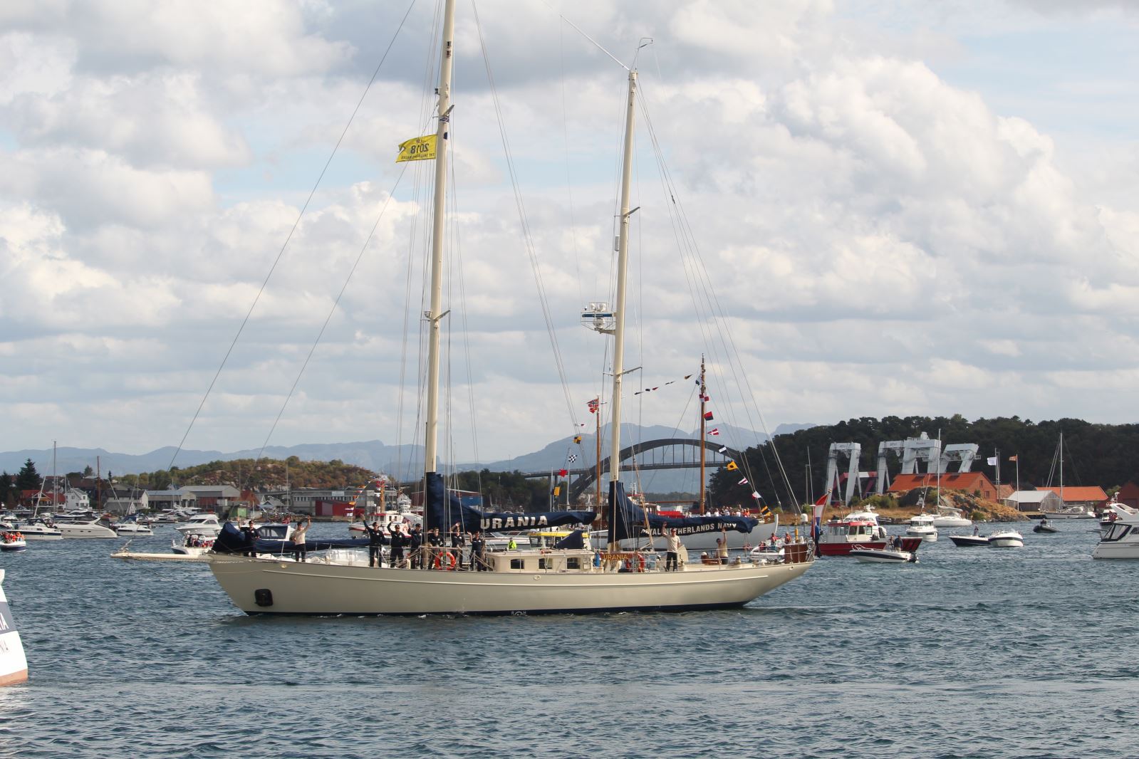 Courses de grands voiliers 2018, départ 619 Courses de grands voiliers 2018, départ - 618