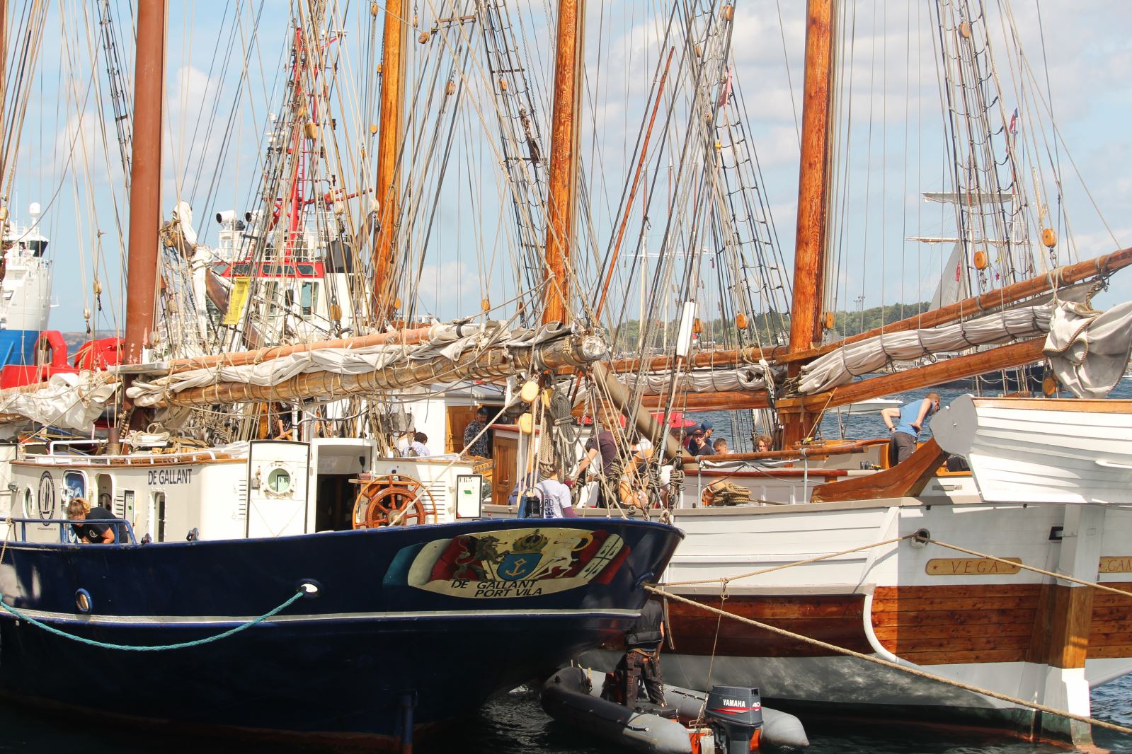 Courses de grands voiliers 2018, départ 627 Courses de grands voiliers 2018, départ - 626