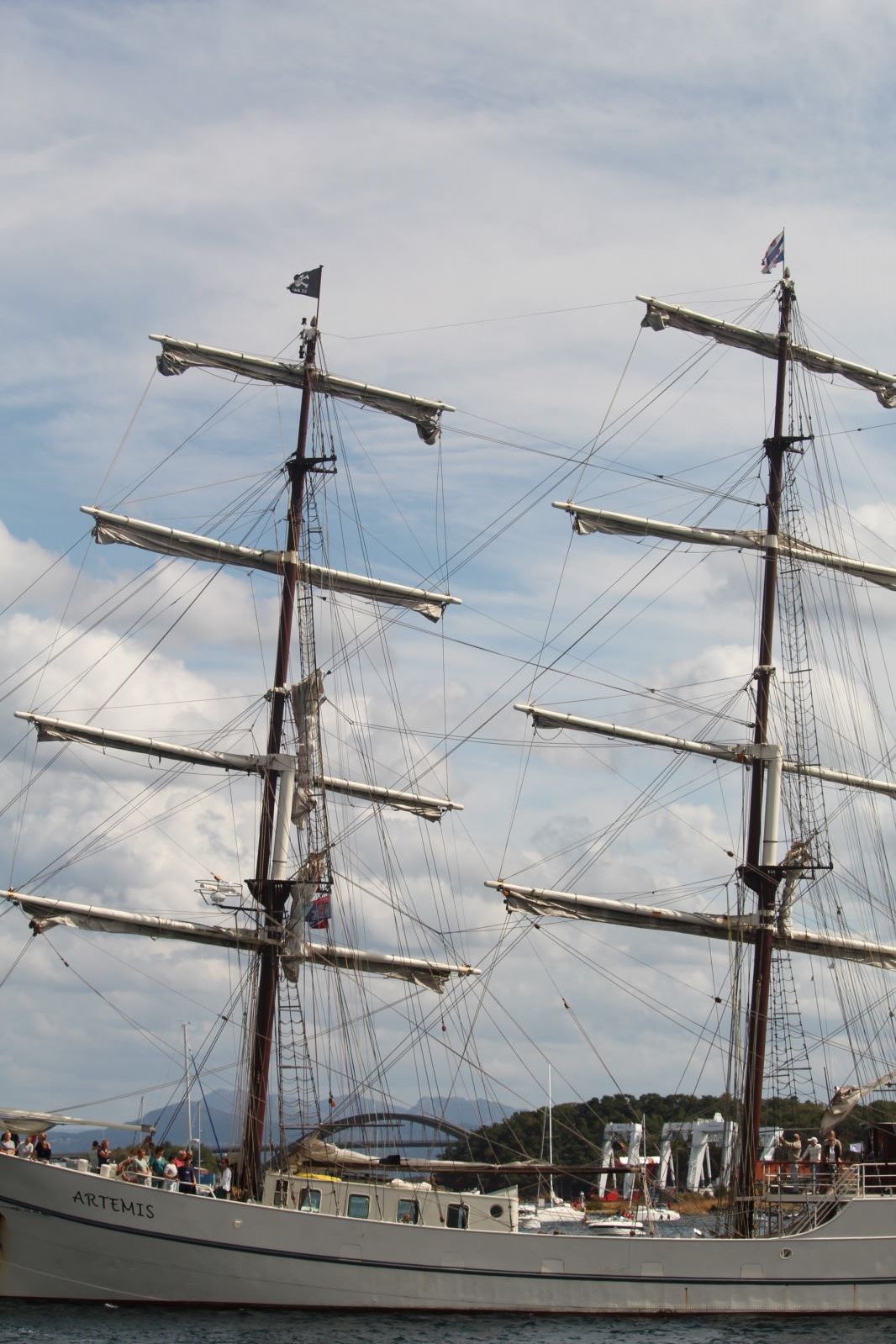 Courses de grands voiliers 2018, départ 653 Courses de grands voiliers 2018, départ - 652