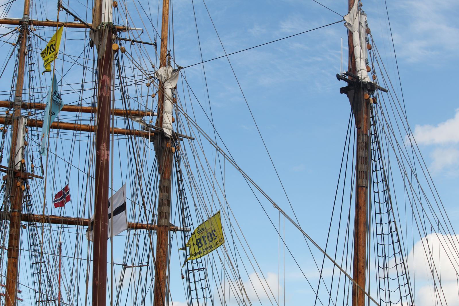 Courses de grands voiliers 2018, départ 649 Courses de grands voiliers 2018, départ - 648