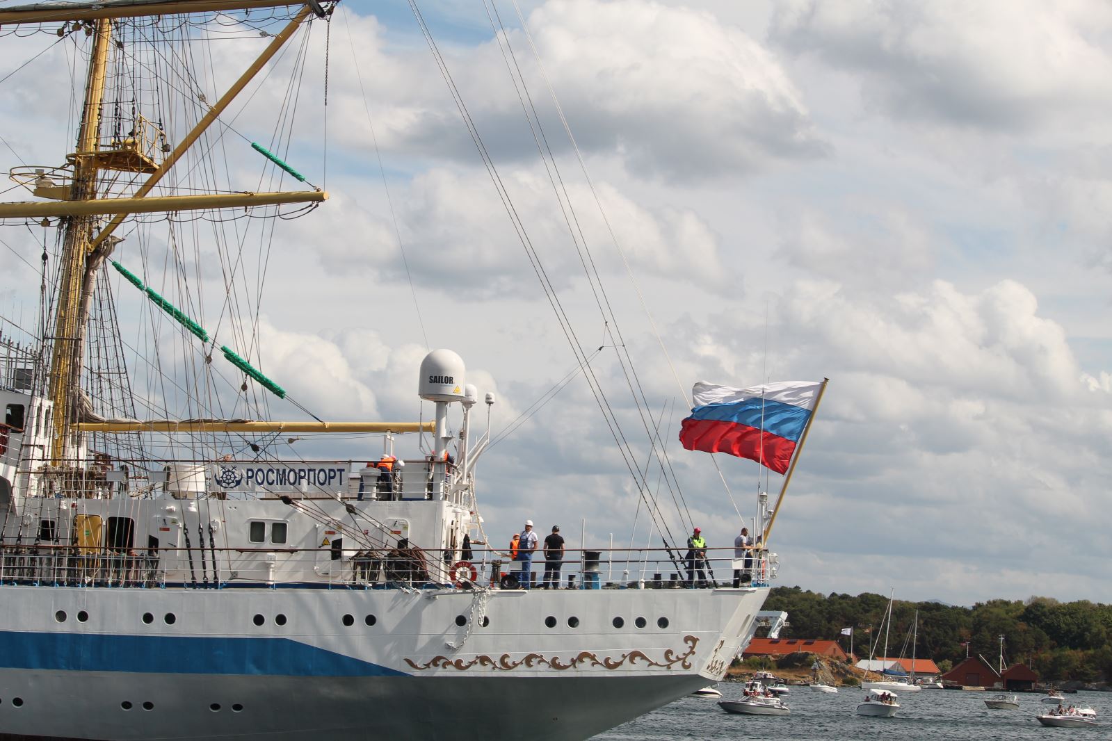 Courses de grands voiliers 2018, départ 667 Courses de grands voiliers 2018, départ - 666