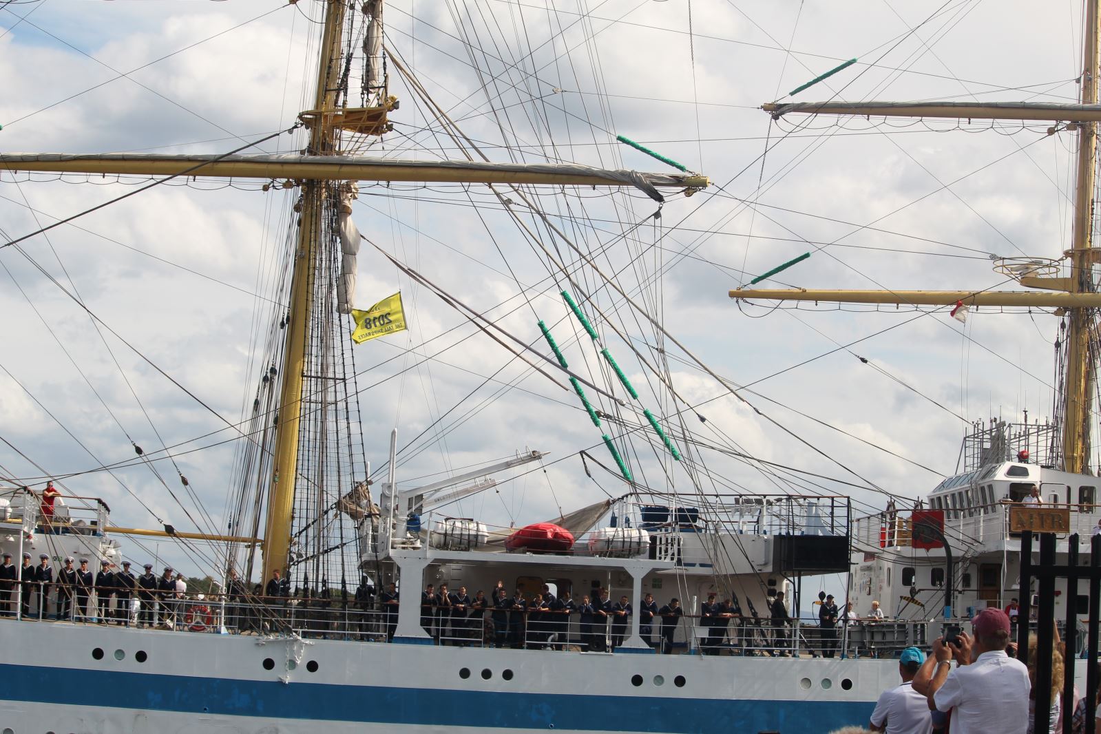 Courses de grands voiliers 2018, départ 665 Courses de grands voiliers 2018, départ - 664