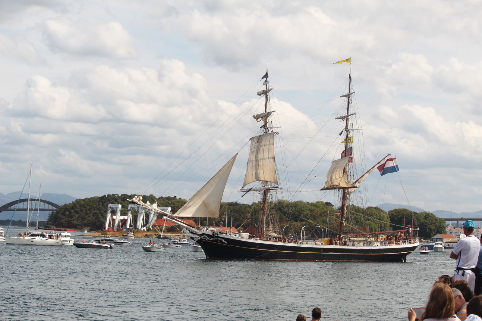 Courses de grands voiliers 2018, départ 669 Courses de grands voiliers 2018, départ - 668