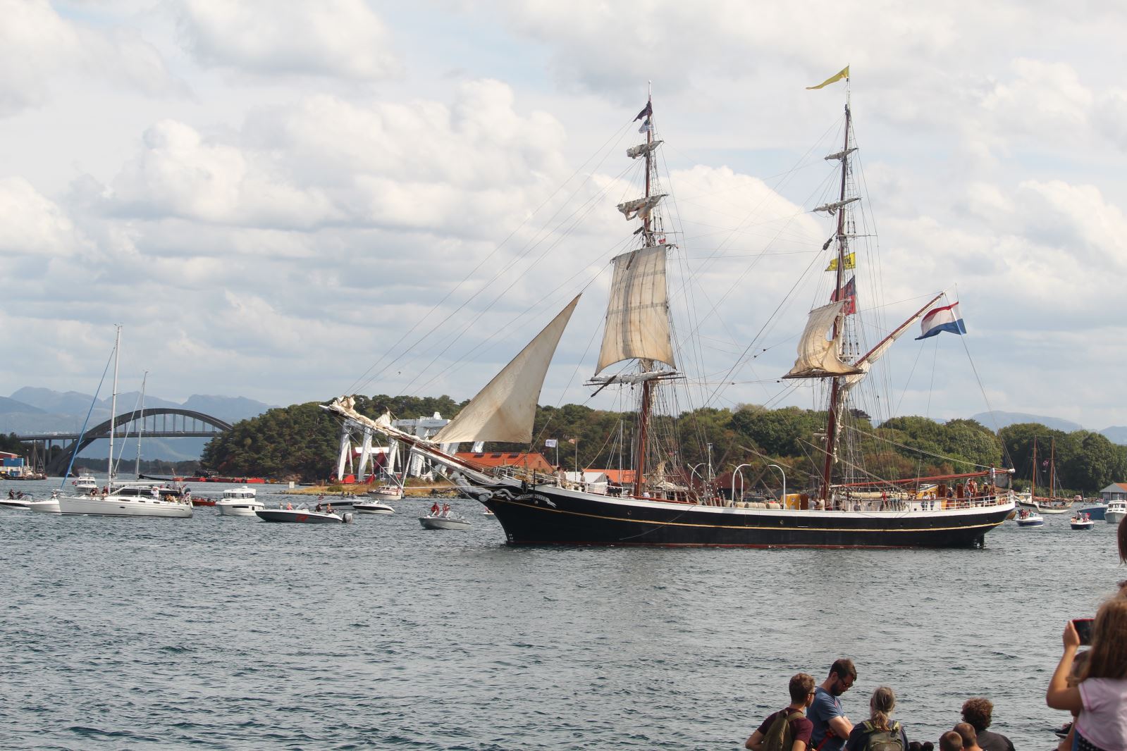 Courses de grands voiliers 2018, départ 671 Courses de grands voiliers 2018, départ - 670