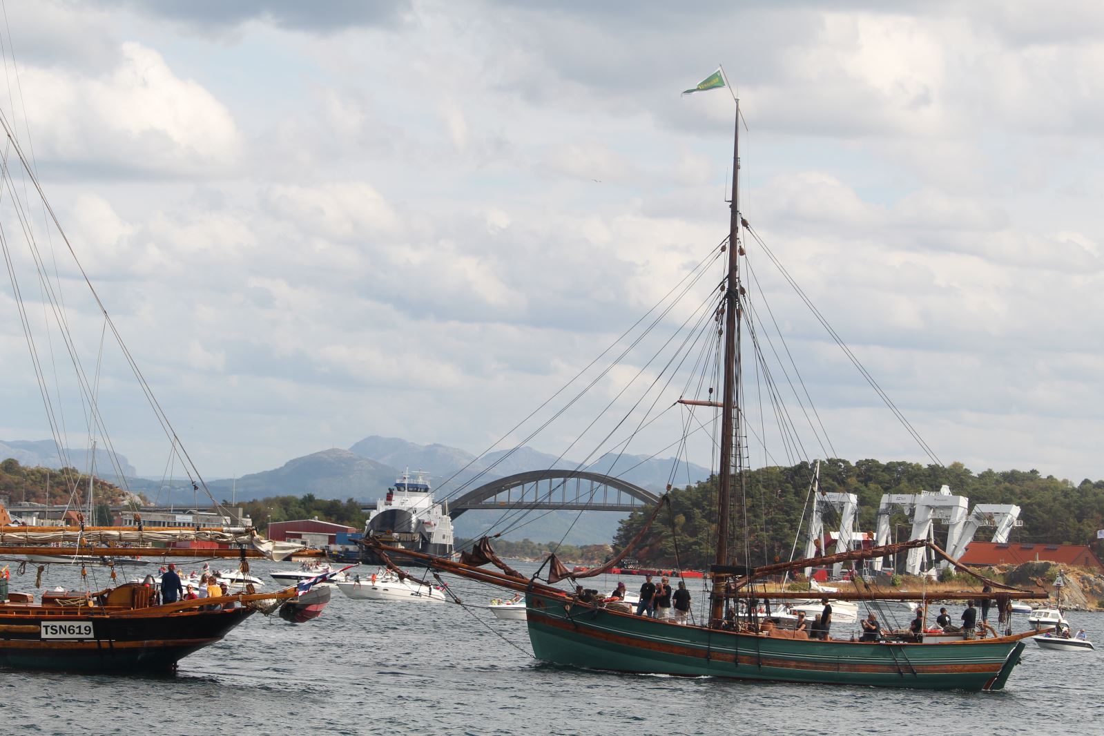 Courses de grands voiliers 2018, départ 685 Courses de grands voiliers 2018, départ - 684