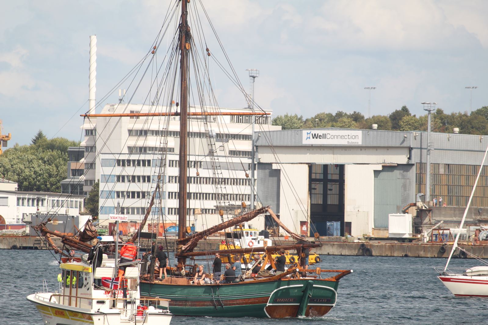 Courses de grands voiliers 2018, départ 691 Courses de grands voiliers 2018, départ - 690