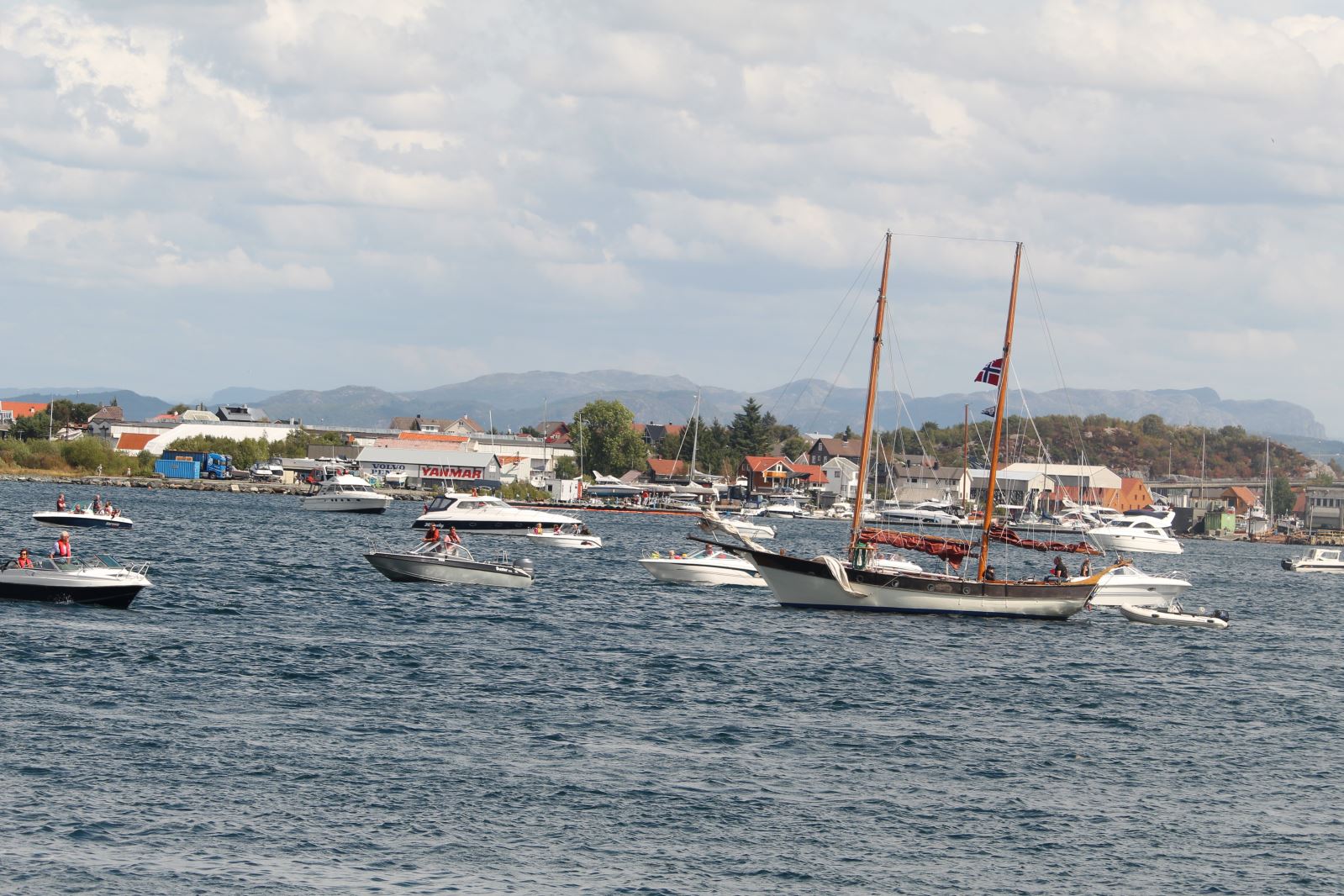 Courses de grands voiliers 2018, départ 707 Courses de grands voiliers 2018, départ - 706