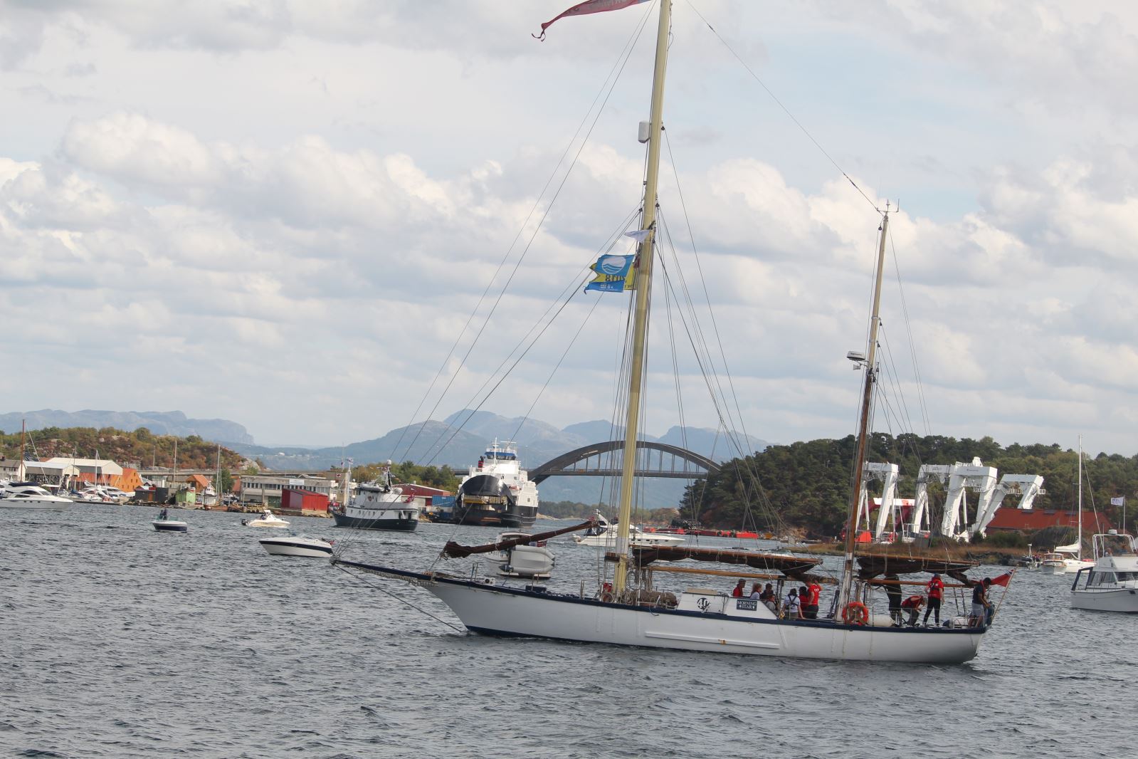 Courses de grands voiliers 2018, départ 709 Courses de grands voiliers 2018, départ - 708