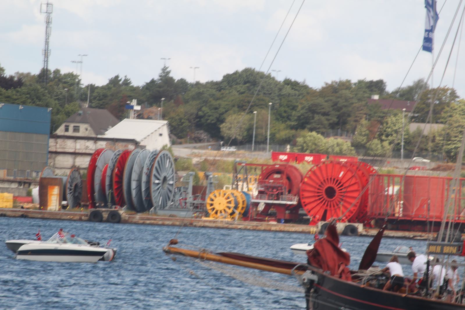 Courses de grands voiliers 2018, départ 713 Courses de grands voiliers 2018, départ - 712