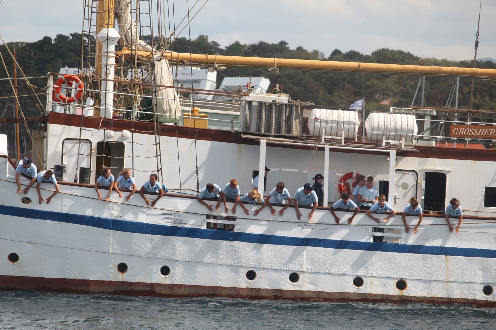 Courses de grands voiliers 2018, départ 723 Courses de grands voiliers 2018, départ - 722