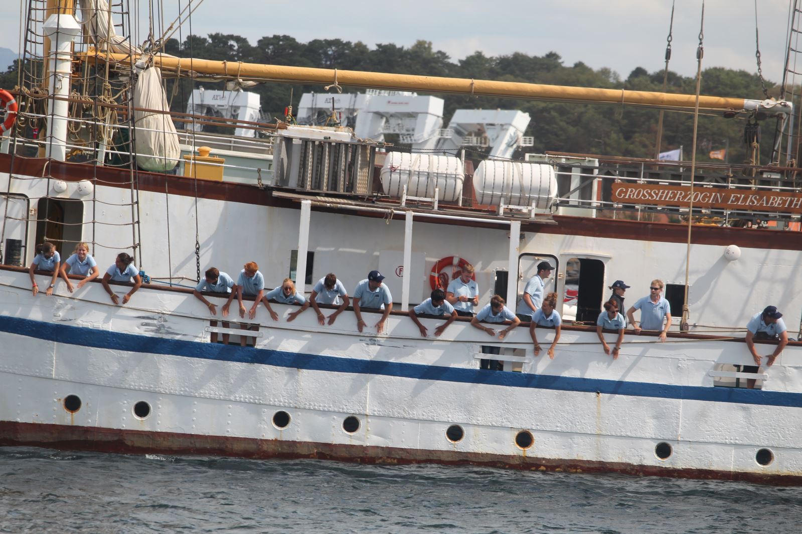 Courses de grands voiliers 2018, départ 725 Courses de grands voiliers 2018, départ - 724