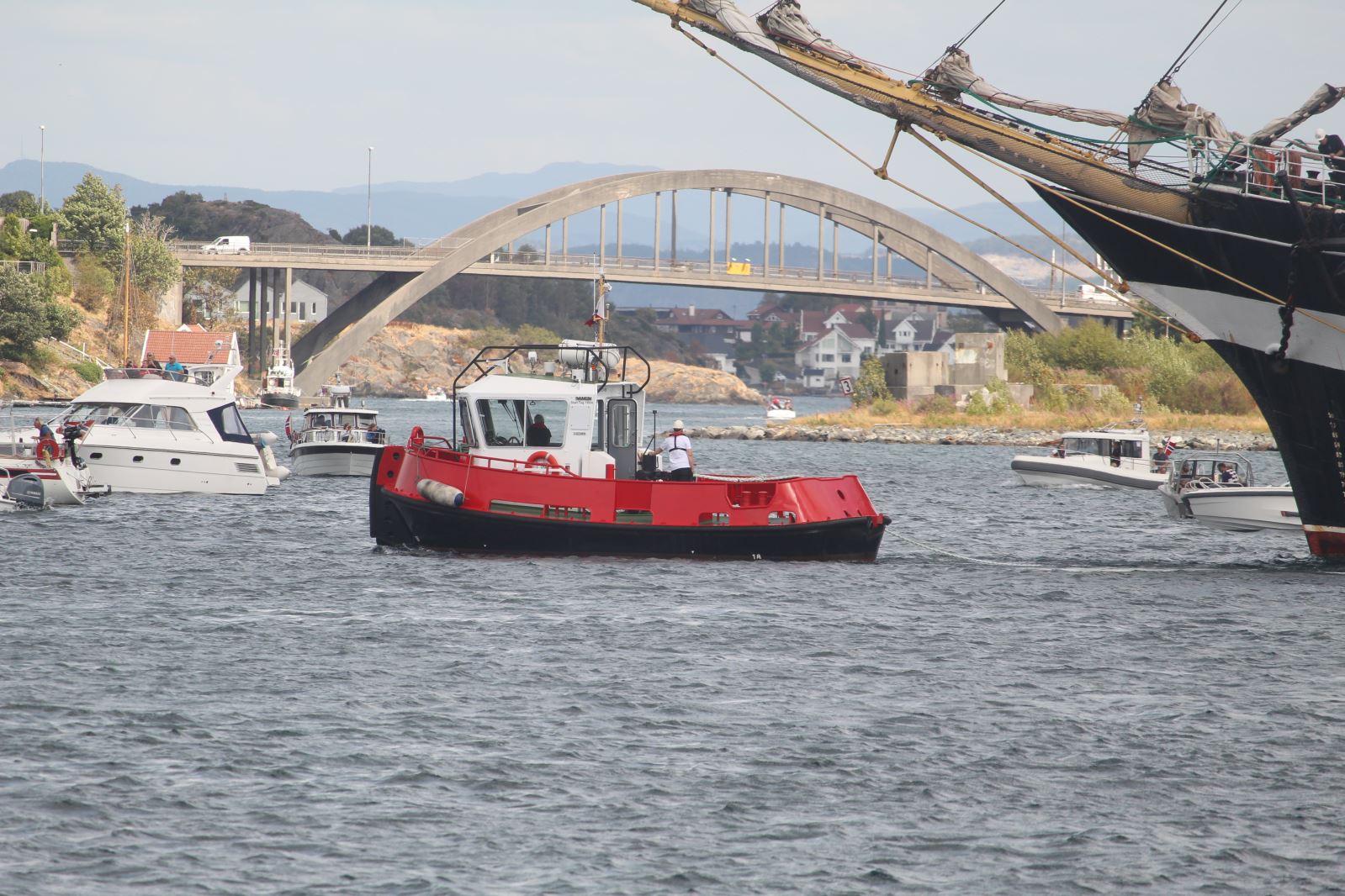 Courses de grands voiliers 2018, départ 737 Courses de grands voiliers 2018, départ - 736