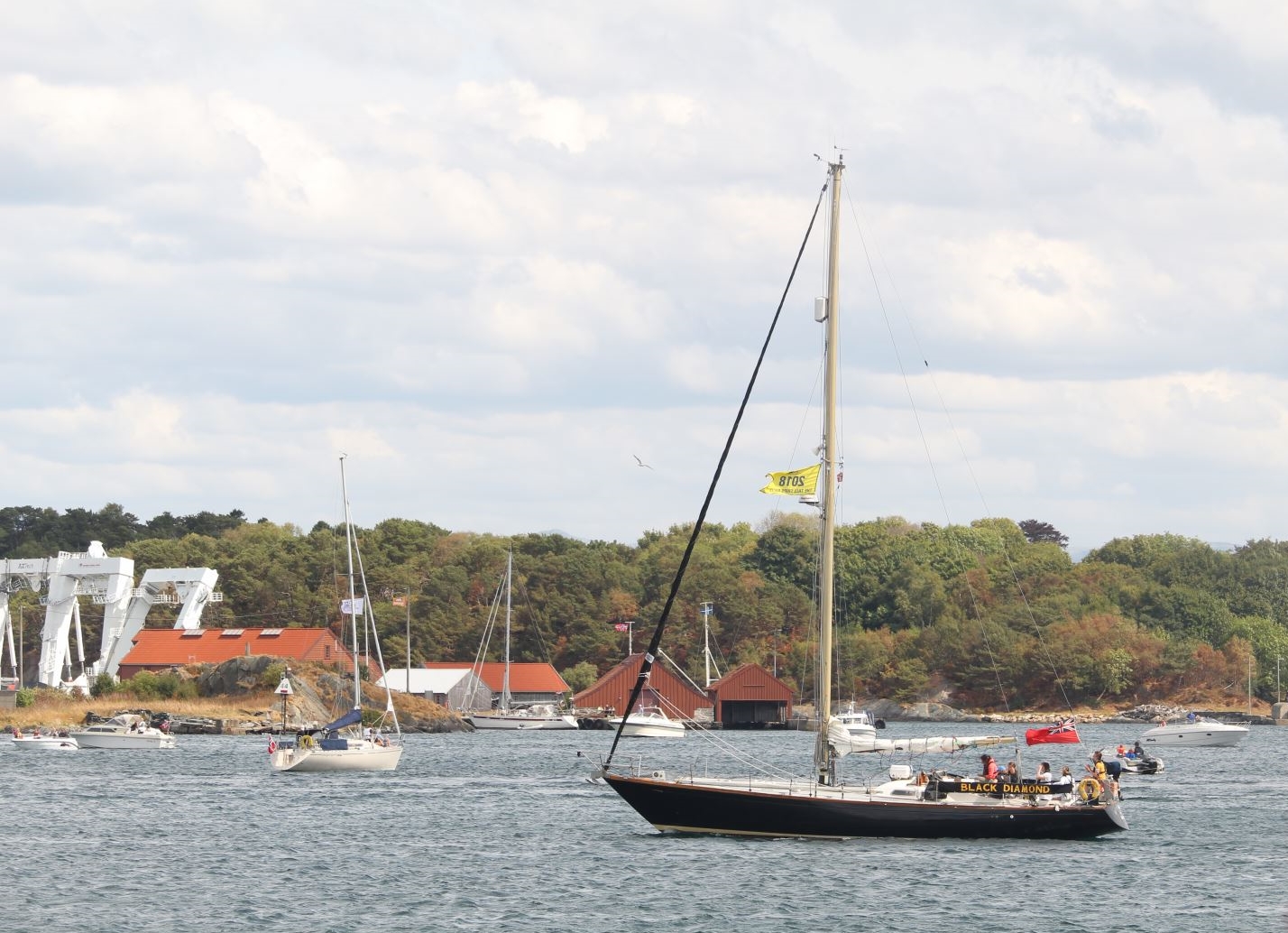 Courses de grands voiliers 2018, départ 741 Courses de grands voiliers 2018, départ - 740