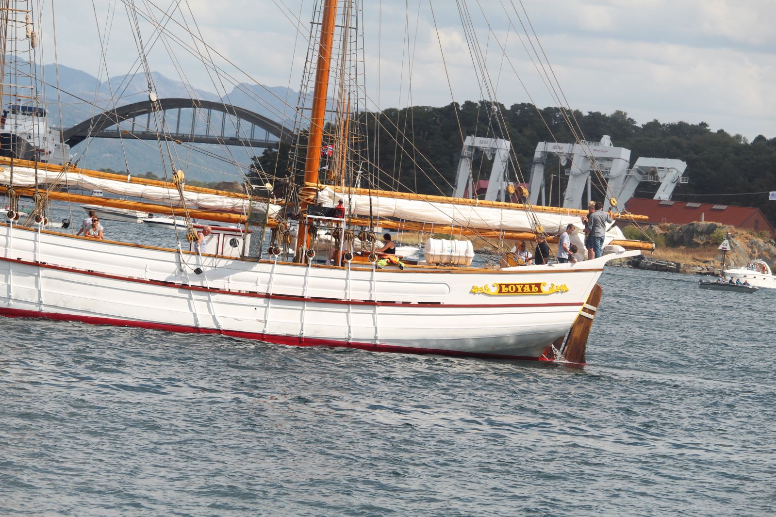 Courses de grands voiliers 2018, départ 745 Courses de grands voiliers 2018, départ - 744