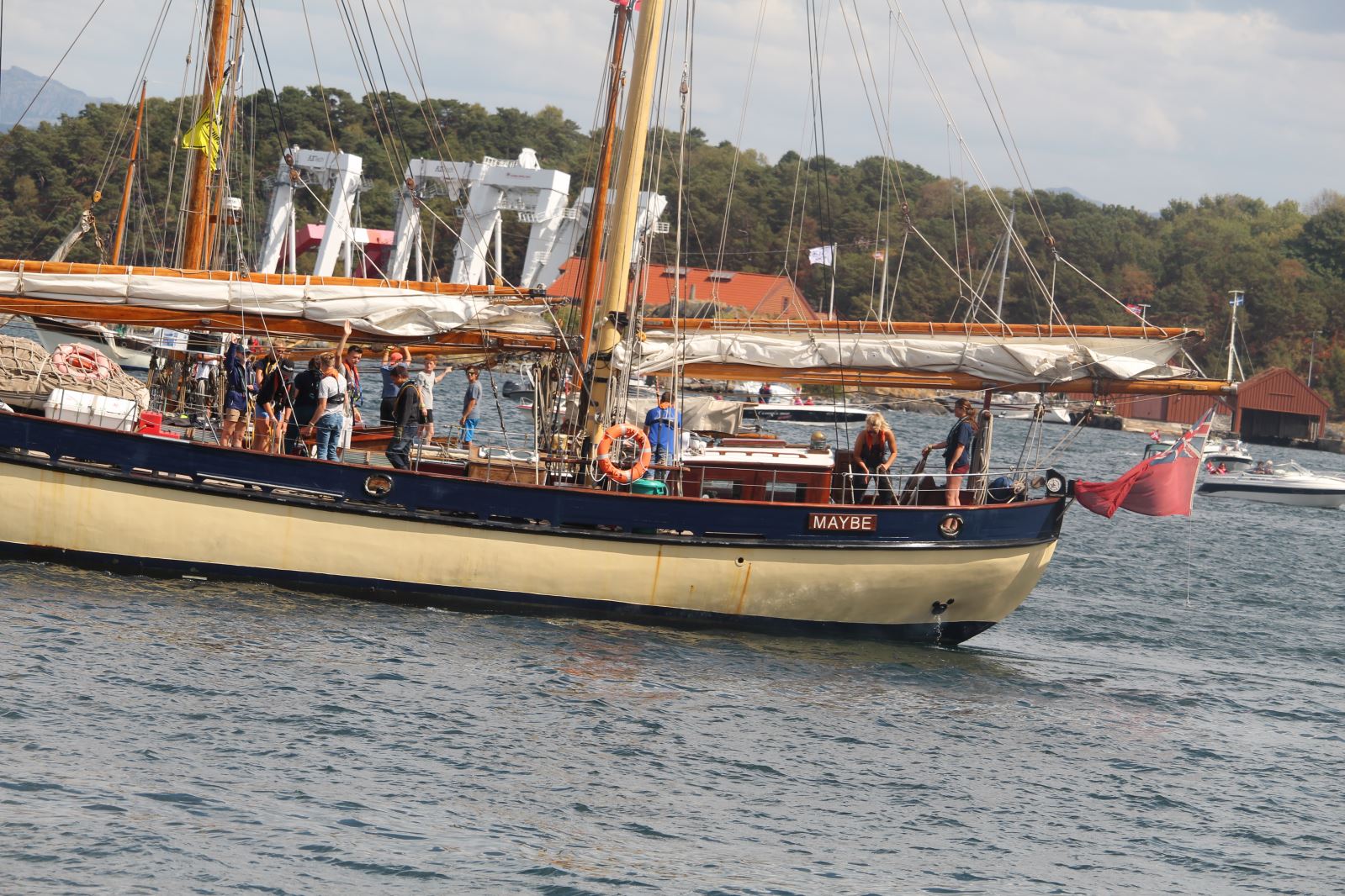 Courses de grands voiliers 2018, départ 753 Courses de grands voiliers 2018, départ - 752