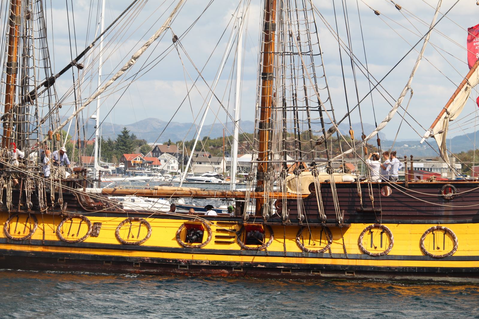 Courses de grands voiliers 2018, départ 771 Courses de grands voiliers 2018, départ - 770