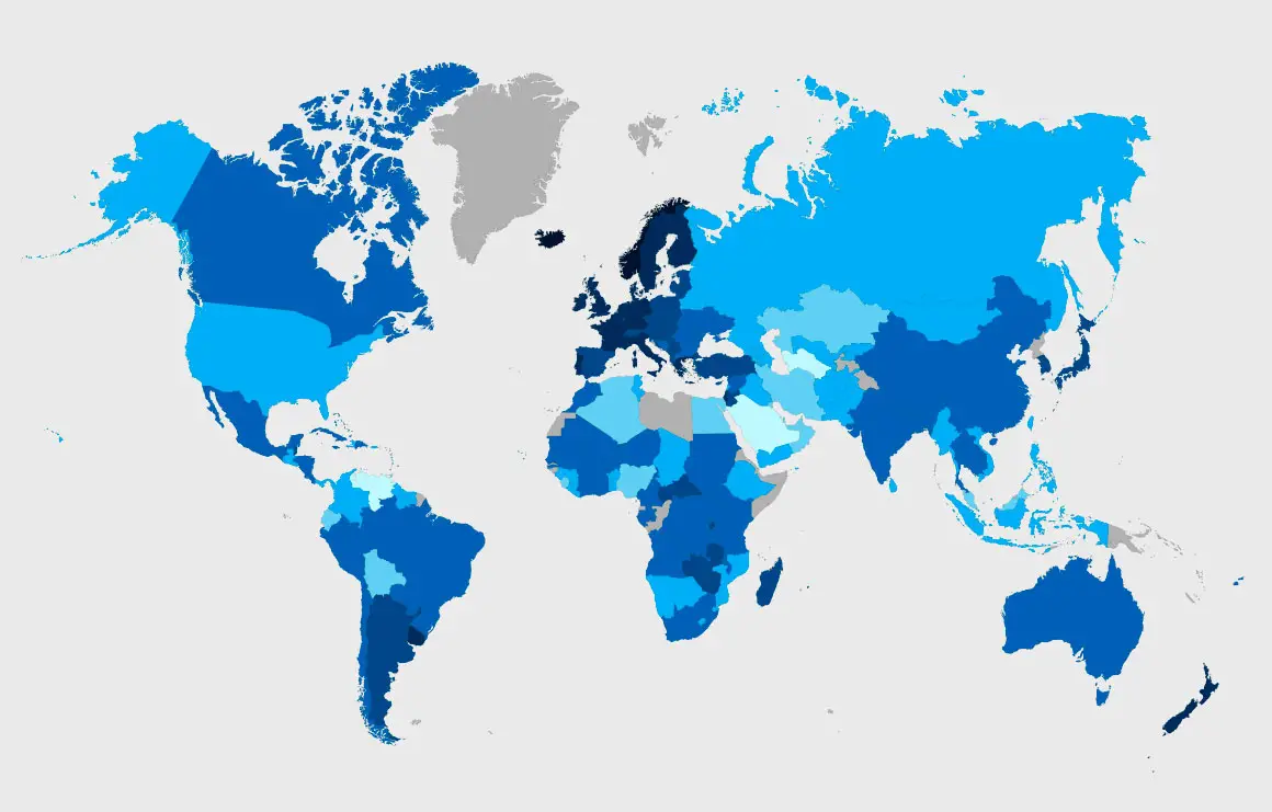 Envie de naviguer dans votre voiture? 7 Carte du monde de carburant