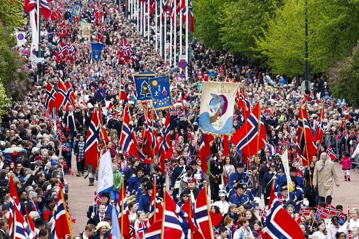 Fête nationale de la Norvège à Oslo, 17 mai