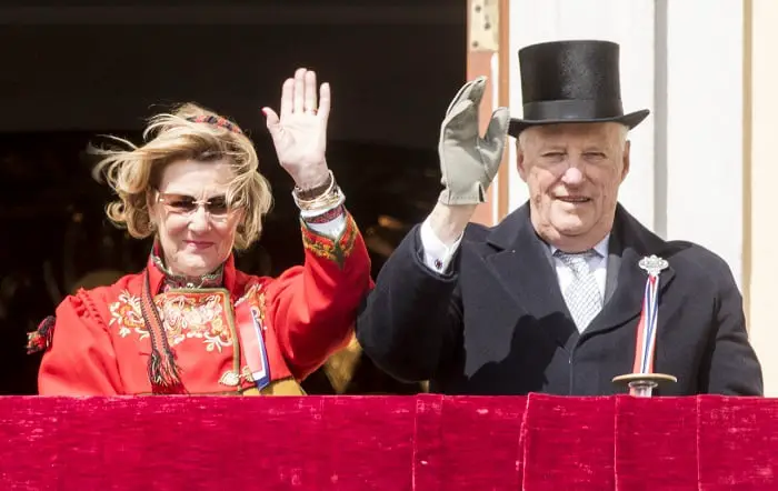 Le roi Harald et la reine Sonja