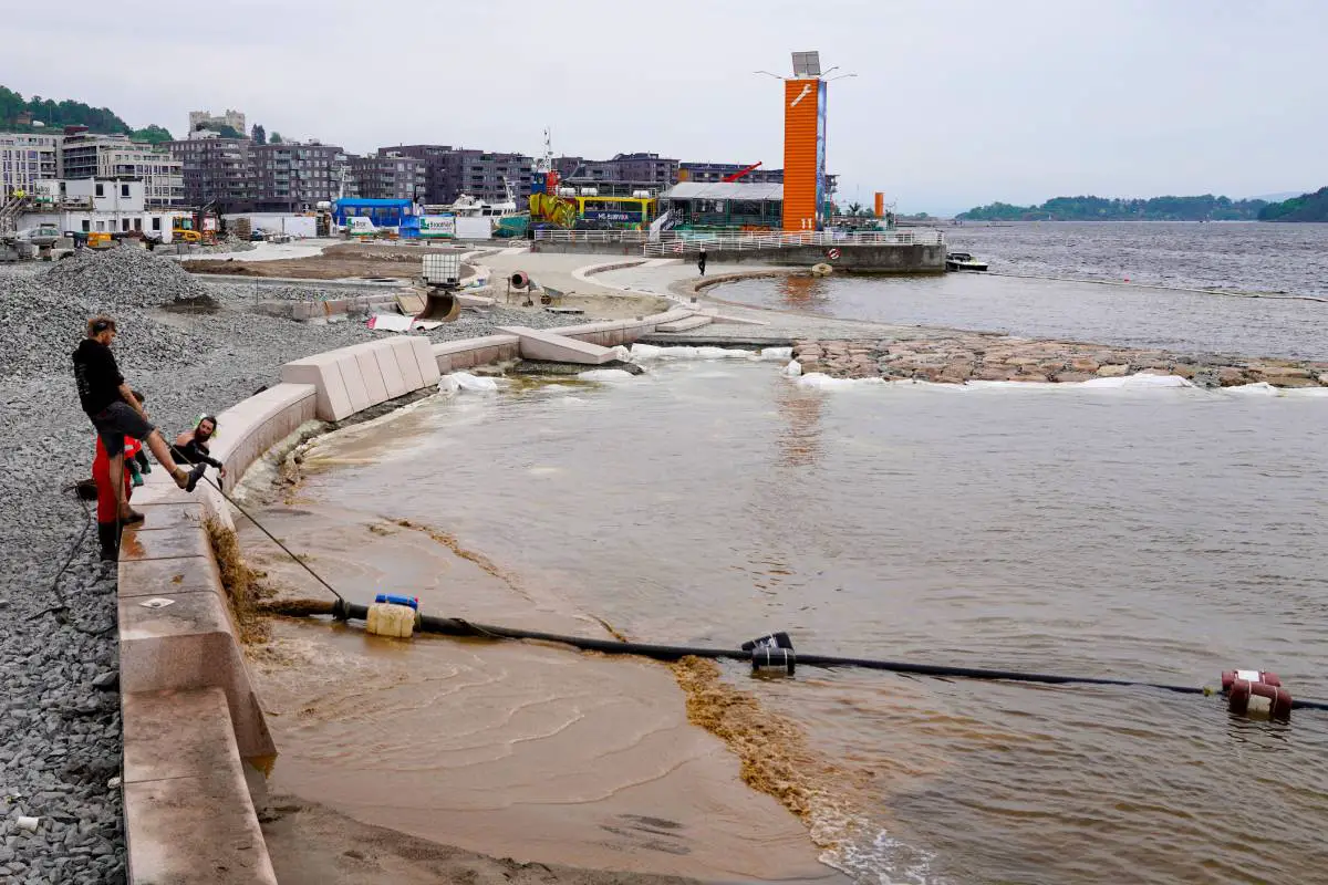 PHOTO : l'Opéra d'Oslo va avoir sa propre plage de sable 10 PHOTO : l'Opéra d'Oslo va avoir sa propre plage de sable - 9