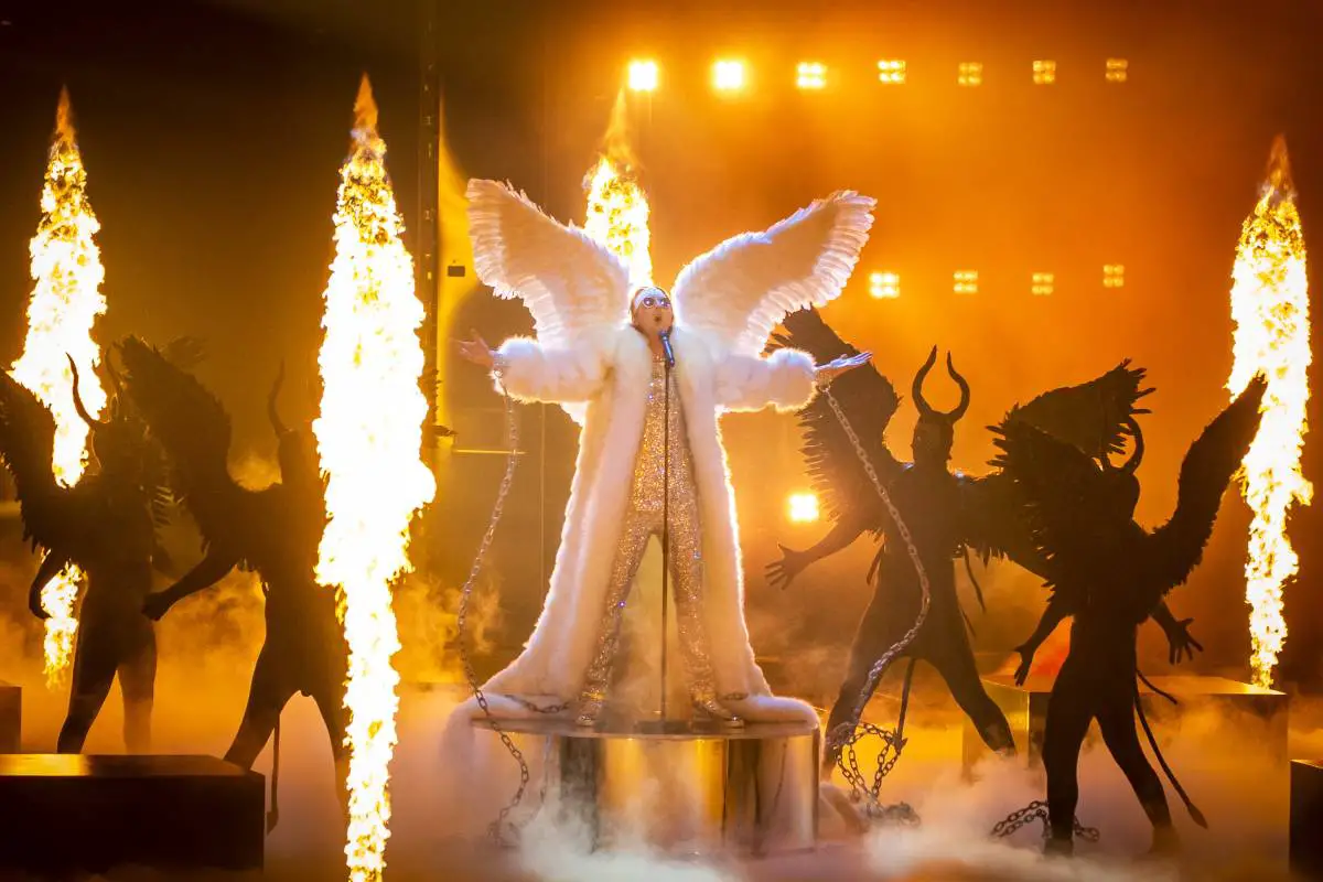 PHOTO : 900 000 Norvégiens ont regardé Tix chanter pour la finale de l'Eurovision 10 PHOTO : 900 000 Norvégiens ont regardé Tix chanter pour la finale de l'Eurovision - 9