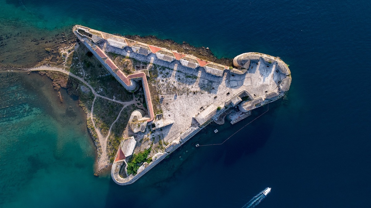 La forteresse de Sibenik Croatie