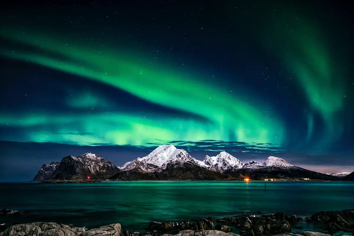 Aurores boréales Lofoten