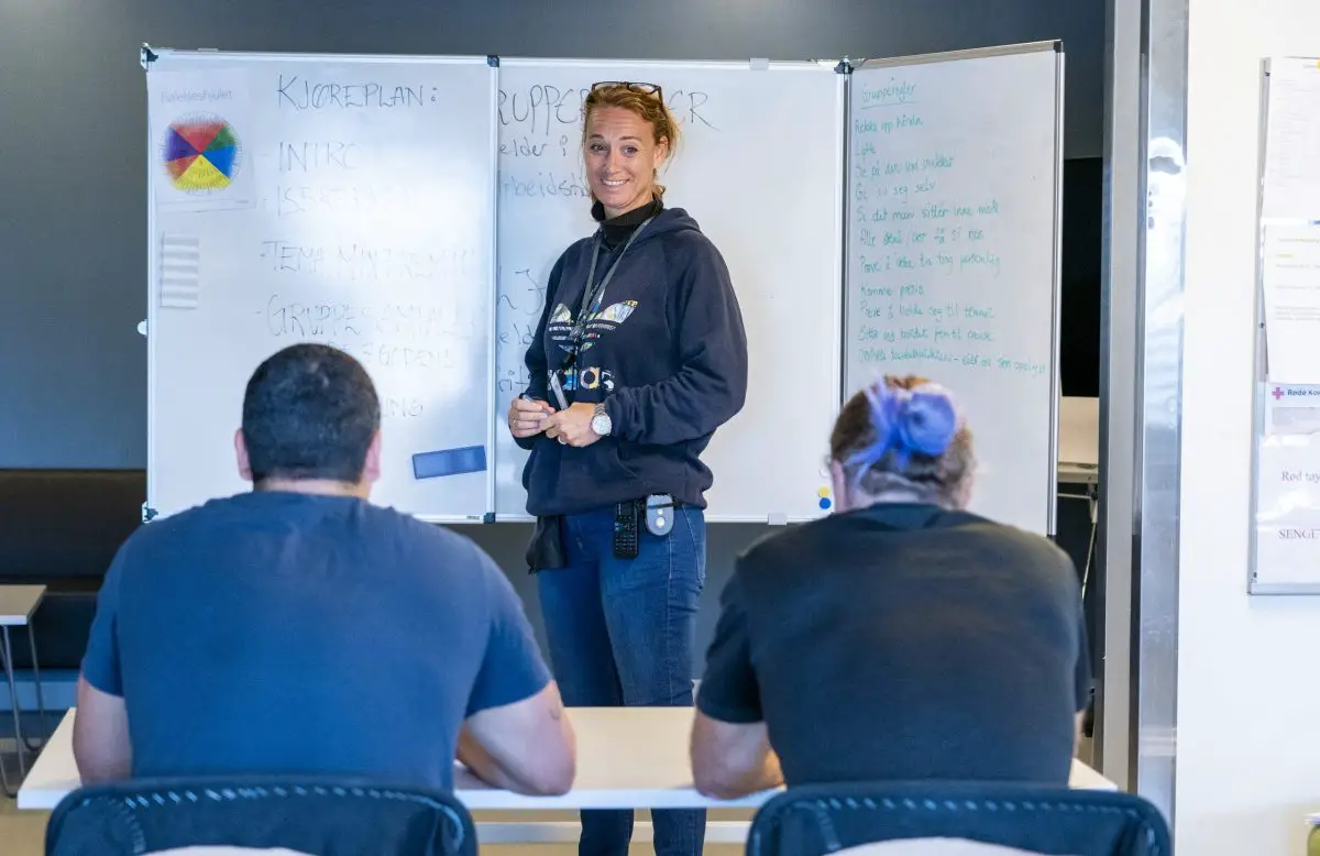 Éducation scolaire pour les détenus de la prison de Romerike