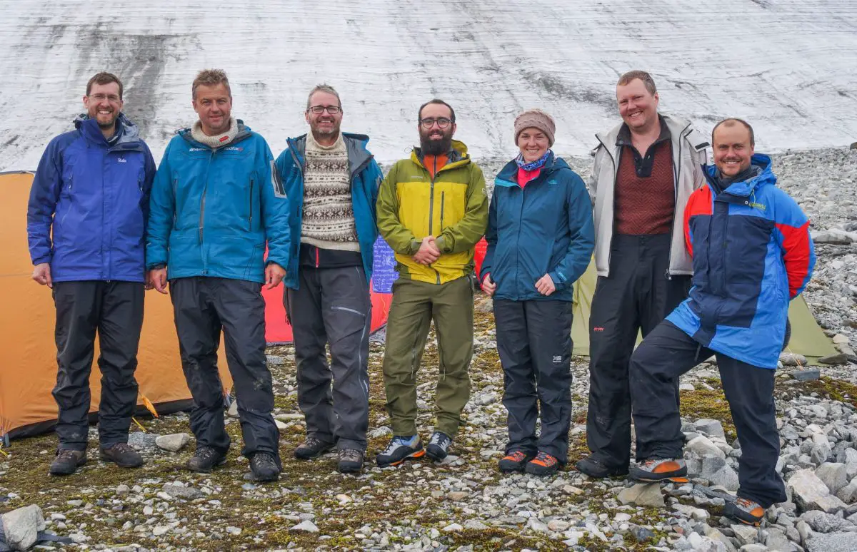 Equipe terrain de Langfonne