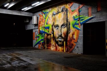 Ari Behn est célébré avec le street art à Bergen - 20