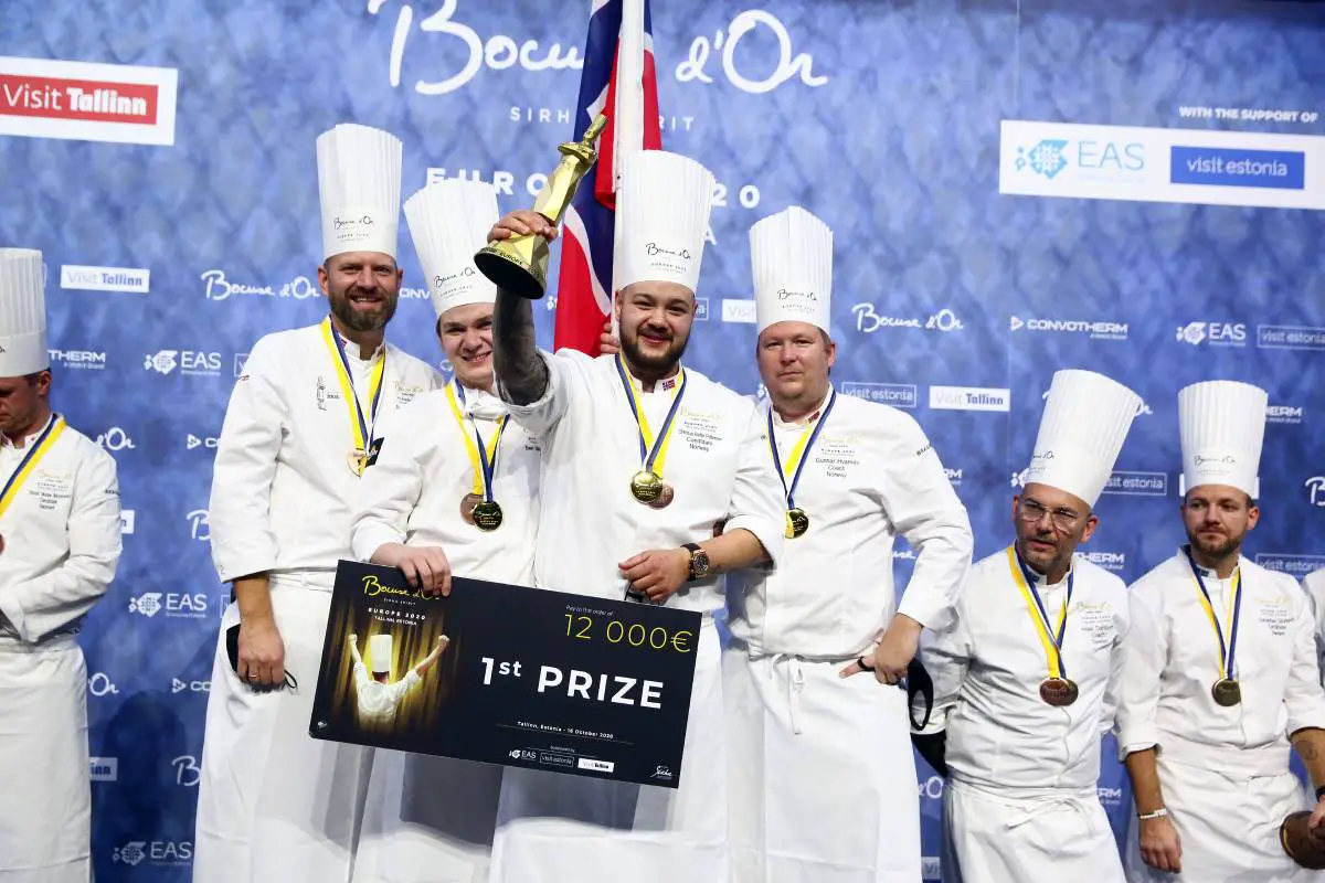 Un cuisinier norvégien remporte l'or au Bocuse d'Or Europe 4 Un cuisinier norvégien remporte l'or au Bocuse d'Or Europe - 3