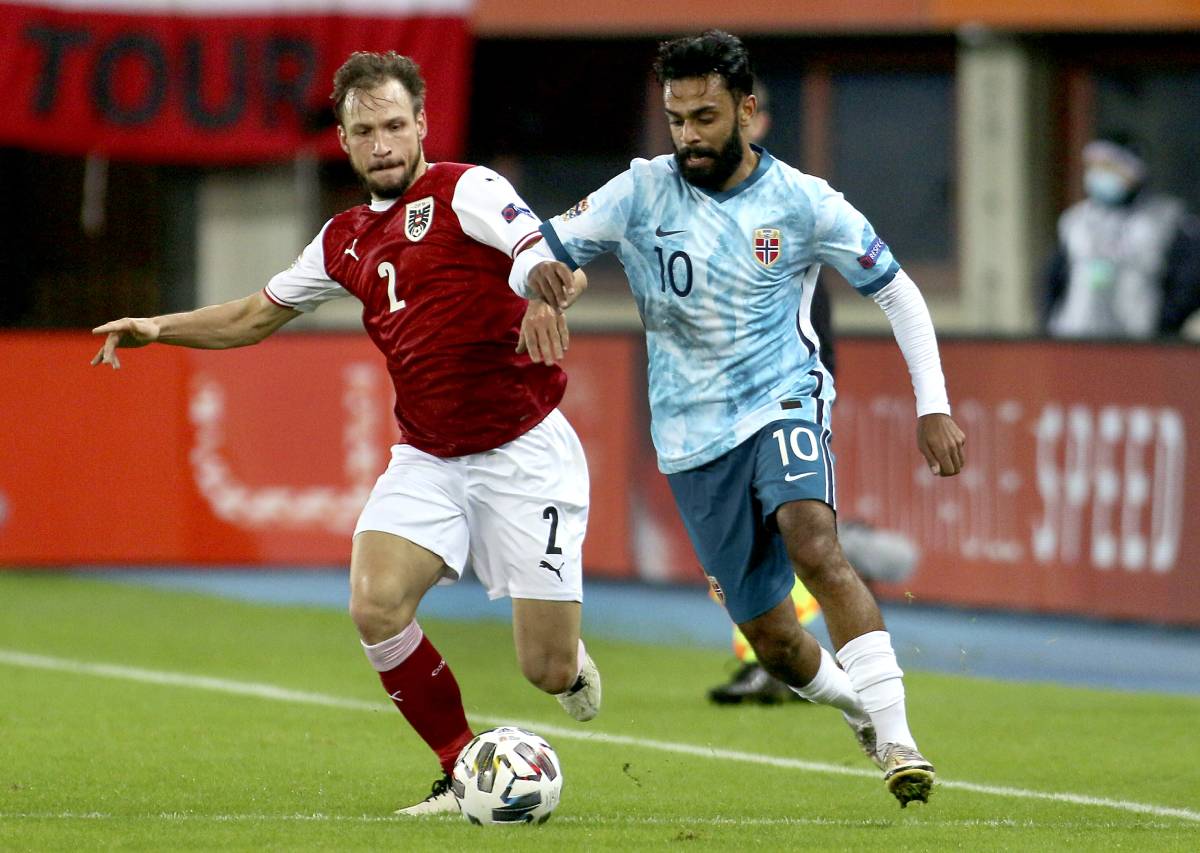 La victoire contre l'Autriche s'écarte de l'équipe de réserve norvégienne de football en prolongation, le match se termine 1: 1 4 La victoire contre l'Autriche s'écarte de l'équipe de réserve norvégienne de football en prolongation, le match se termine 1: 1 - 3
