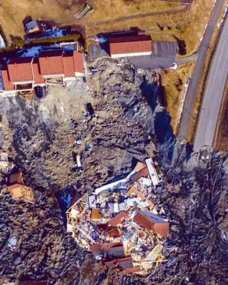 Un mort retrouvé sur le site du glissement de terrain de Gjerdrum 31 Un mort retrouvé sur le site du glissement de terrain de Gjerdrum - 30