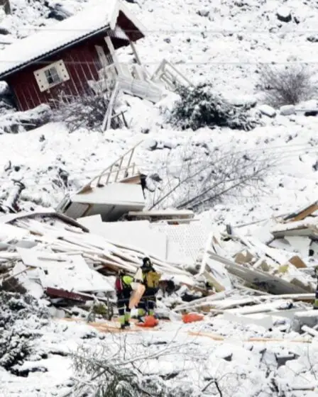 Mise à jour du glissement de terrain à Gjerdrum: 9 personnes toujours portées disparues, des drones et des caméras de recherche de chaleur soutiennent les efforts de recherche 26 Mise à jour du glissement de terrain à Gjerdrum: 9 personnes toujours portées disparues, des drones et des caméras de recherche de chaleur soutiennent les efforts de recherche - 25