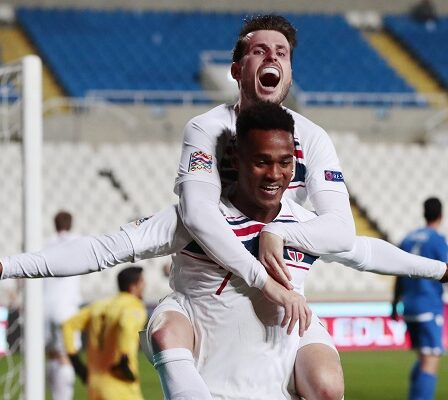 Kamara a tiré la Norvège 2-0 contre Chypre et la victoire de groupe en championnat national 26 Kamara a tiré la Norvège 2-0 contre Chypre et la victoire de groupe en championnat national - 25