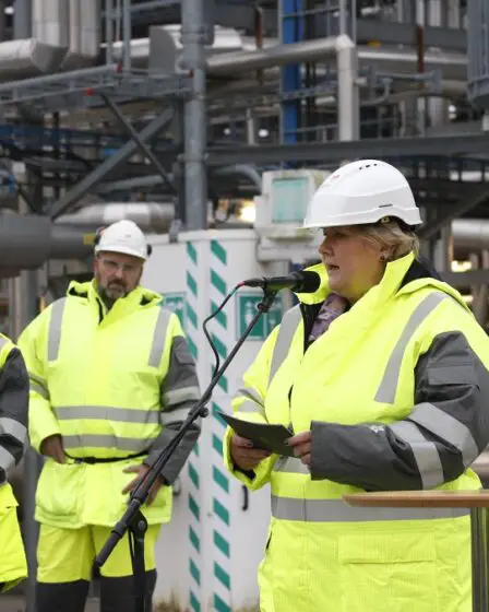 Le Premier ministre norvégien ouvre des installations d'essais pour le transport de CO2 - 23