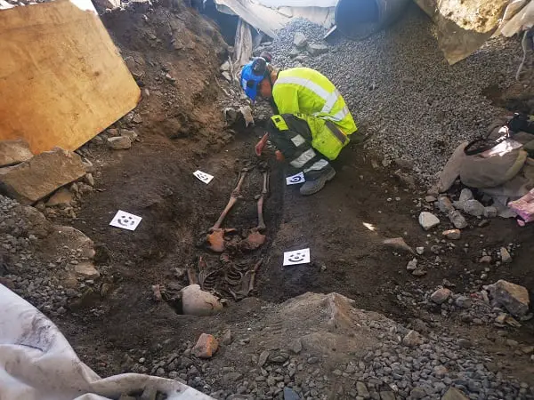 Vieux squelettes endommagés par la guerre trouvés à Oslo - 3