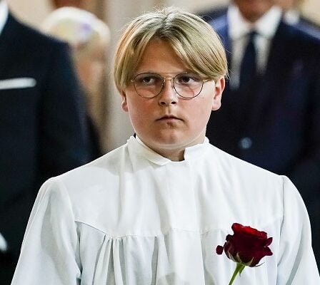 Le prince Sverre Magnus confirmé à l'église d'Asker - 7