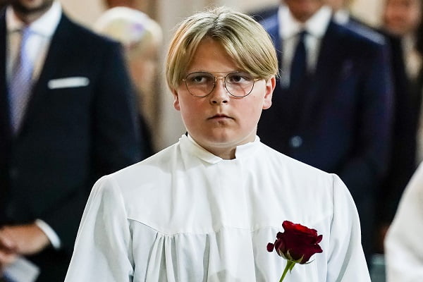 Le prince Sverre Magnus confirmé à l'église d'Asker 16 Le prince Sverre Magnus confirmé à l'église d'Asker - 15
