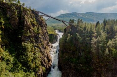 Ouverture de la spectaculaire passerelle au-dessus de Vøringsfossen - 26