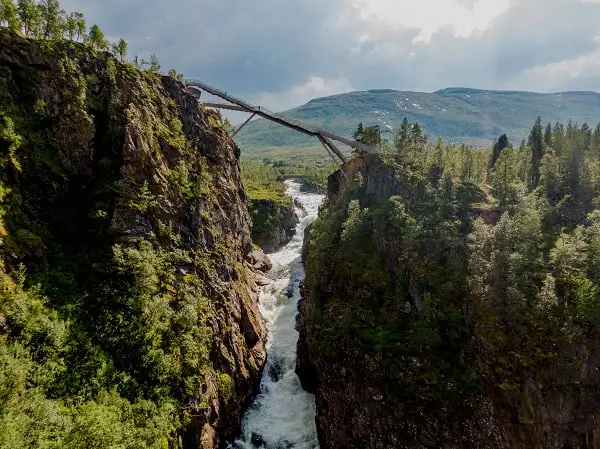 Ouverture de la spectaculaire passerelle au-dessus de Vøringsfossen 4 Ouverture de la spectaculaire passerelle au-dessus de Vøringsfossen - 3
