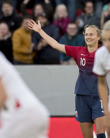 L'équipe nationale féminine de Norvège rencontrera l'Angleterre lors du match de décembre - 13