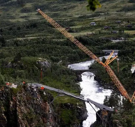 Il sera désormais possible de traverser Vøringsfossen 5 Il sera désormais possible de traverser Vøringsfossen - 4